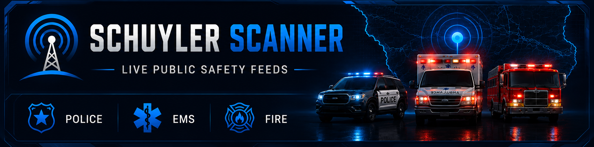 Schuyler Scanner - Live Public Safety Feeds
