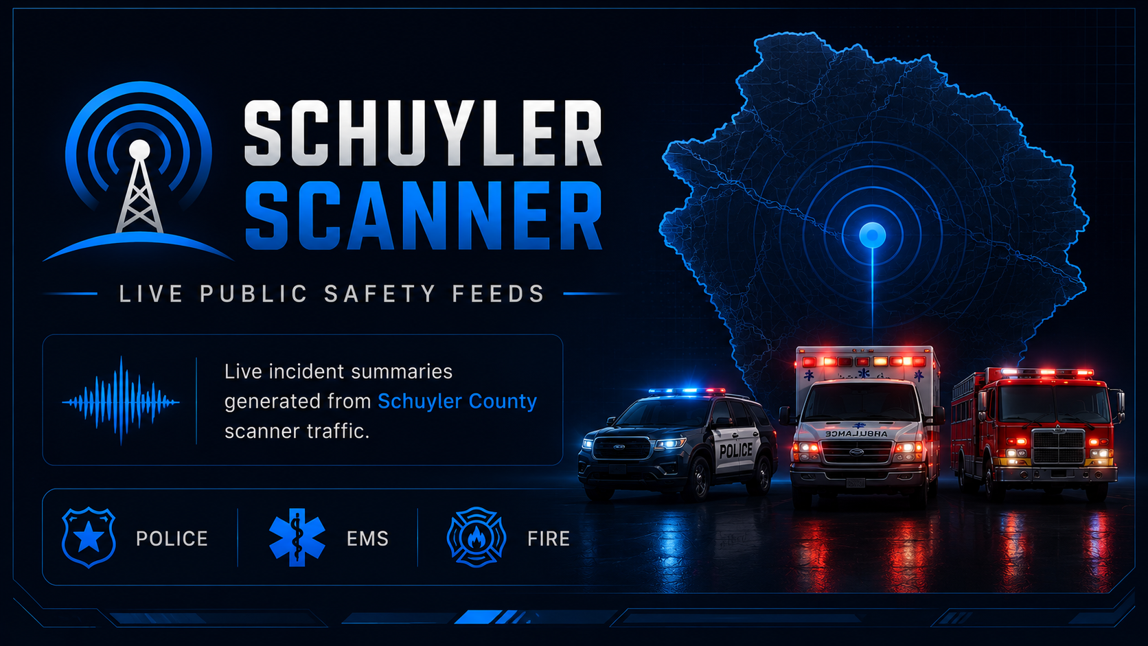 Schuyler Scanner live public safety feeds